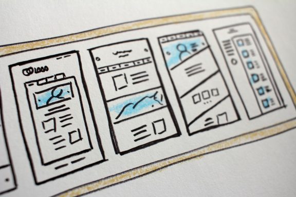 App‑Design & UX‑Konzept – Figma Projekt Figma‑App‑Design mit mehreren Screens und Userflow.